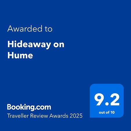 Hideaway On Hume Bed & Breakfast Boonah Dış mekan fotoğraf
